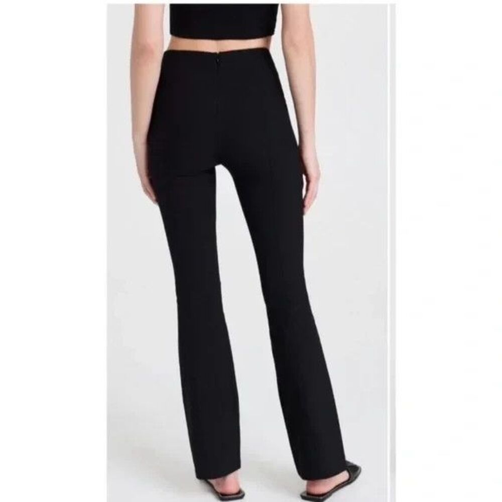 Rag & Bone Simone Flare Pants Black 8 USA 70s Retro Minimalist Quiet Luxury EUC